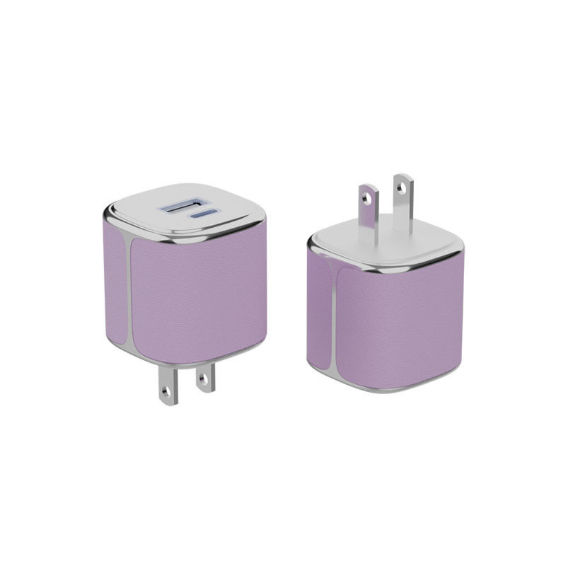GaN Tipo C Carregador de Parede PD 35W Dual USB C Carregador de Parede Com Placa Elétrica